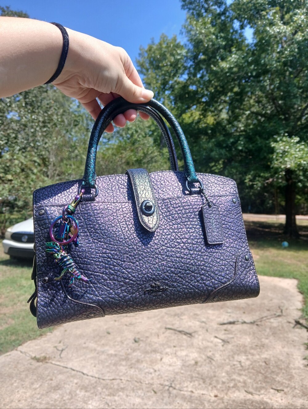 Coach Limited Edition Holographic Mercer Small